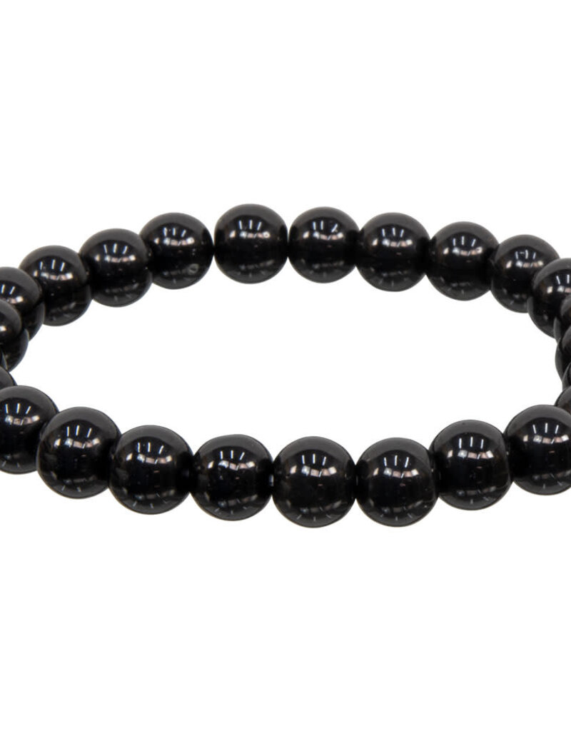 Bracelet - Black Obsidian 8mm - 98507 (MXB-OB)