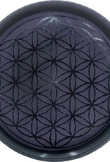 Purple Flower of Life Singing Bowl - 6 inches