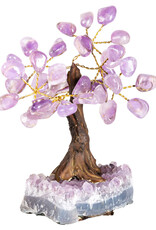 Amethyst Gemstone Tree- 45 Stones- 5028