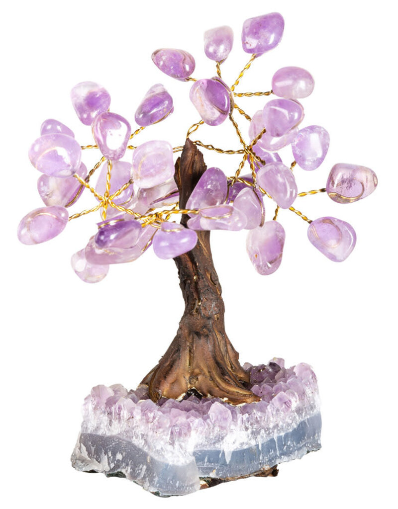 Amethyst Gemstone Tree- 45 Stones