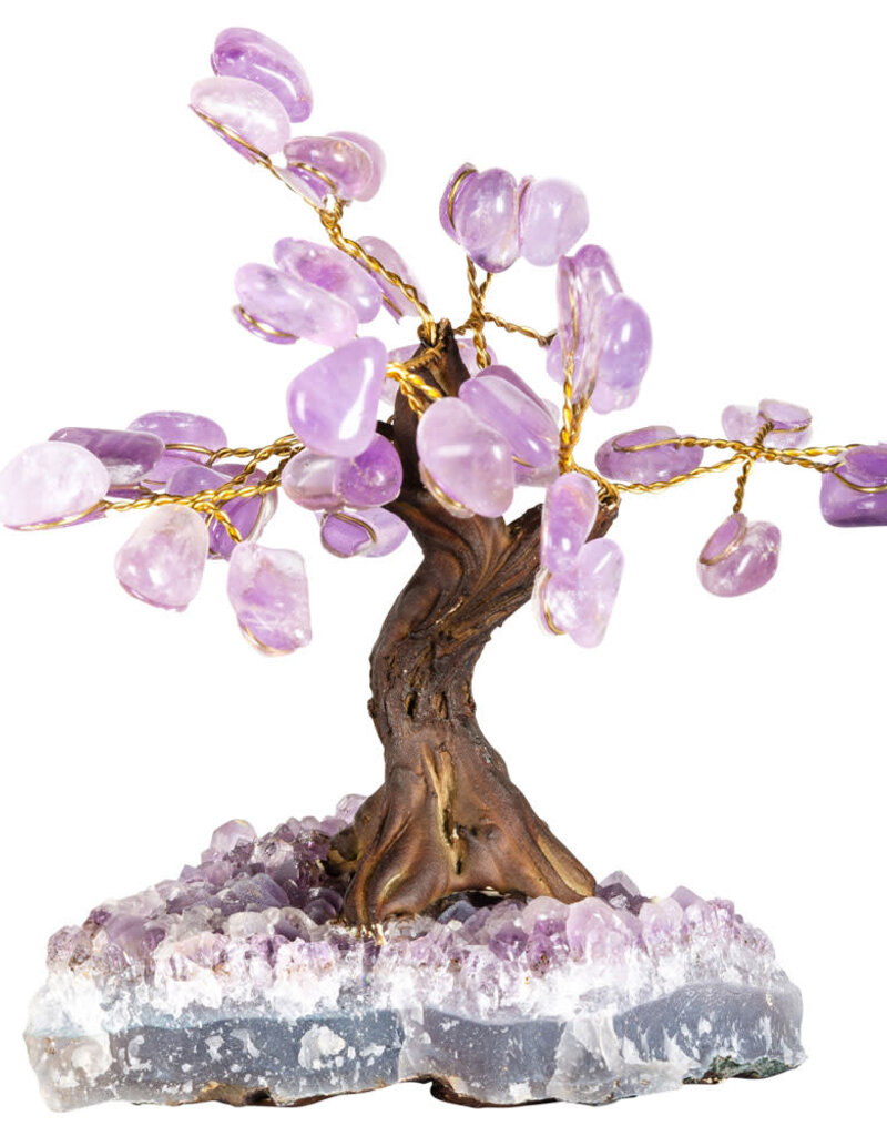 Amethyst Gemstone Tree- 45 Stones
