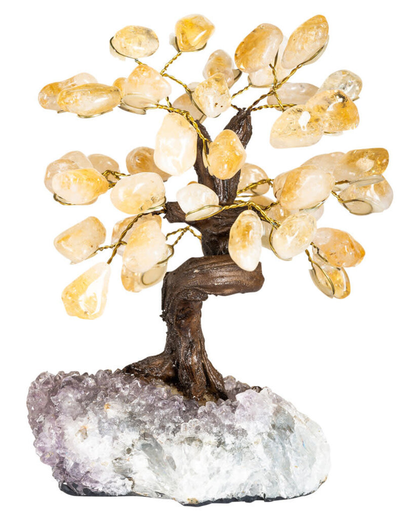 Citrine Gemstone Tree- 45 Stones