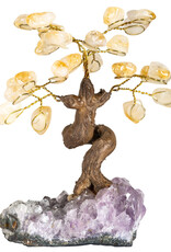 Citrine Gemstone Tree- 24 Stones