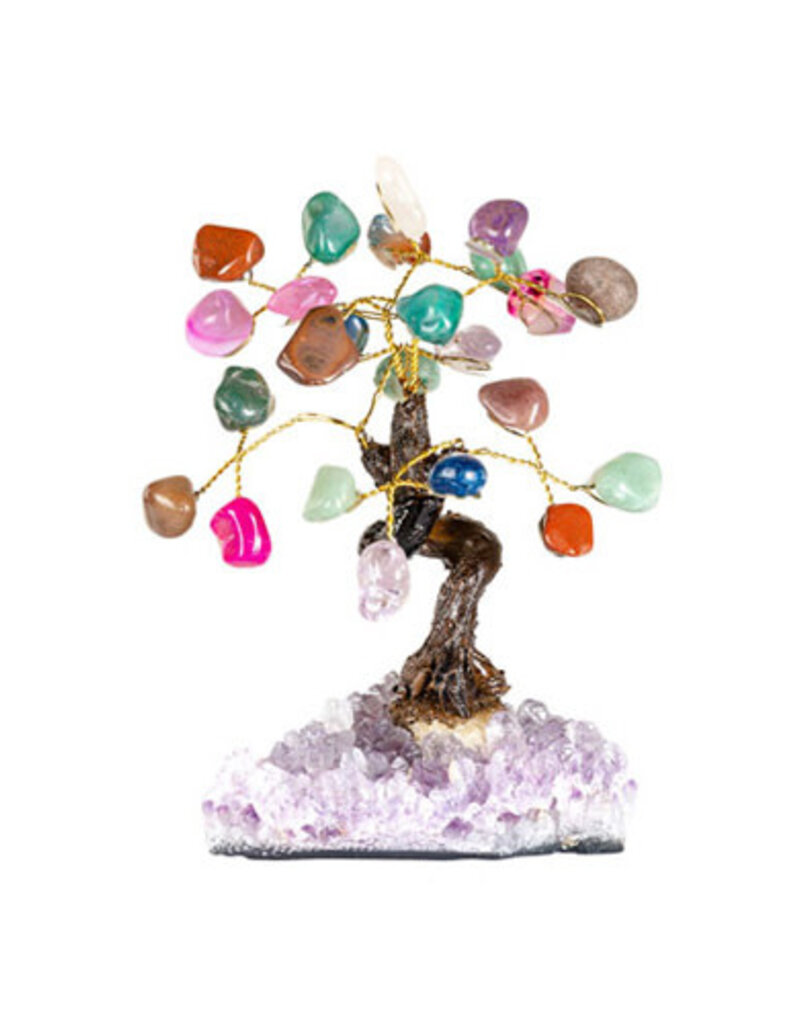 Mixed Gemstone Tree- 24 Stones- 5073MC