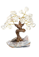 Clear Quartz Gemstone Tree- 24 Stones- 5073CQ