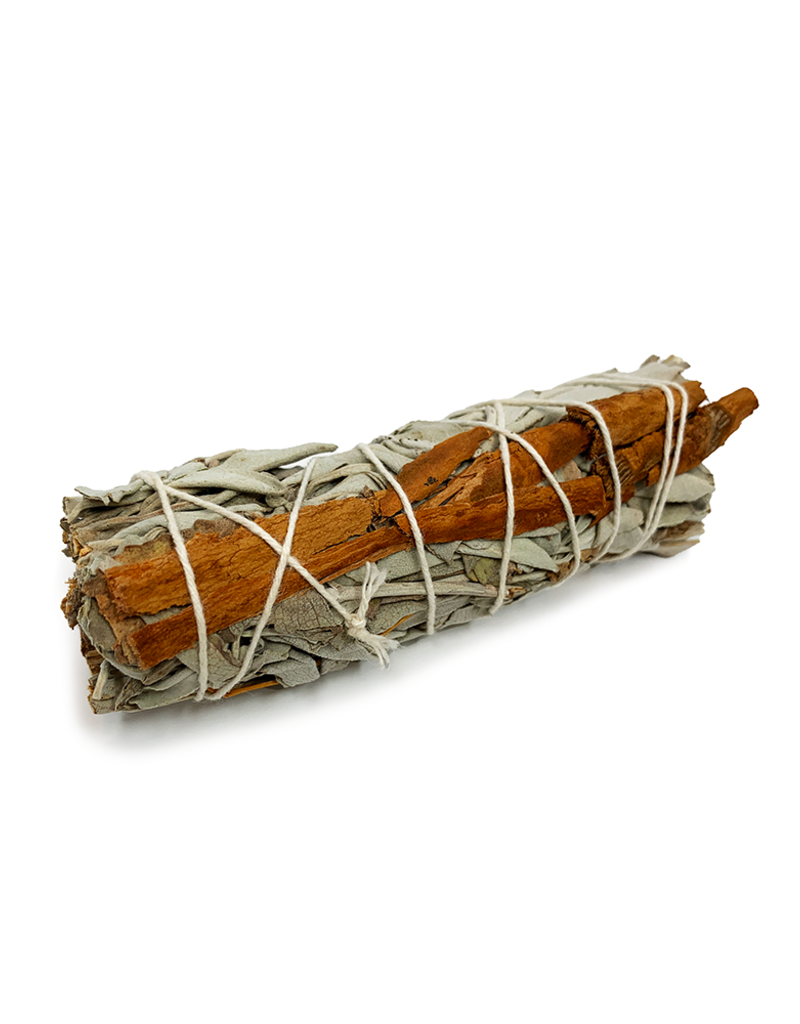 White Sage & Cinnamon Mini Smudge
