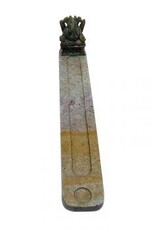 Ganesh Soapstone Ash Sled Incense Holder