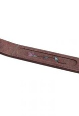 Soapstone Inlaid Ash Sled Incense Holder