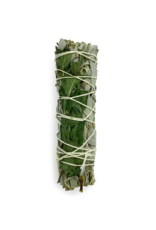 White Sage & Spearmint Smudge- 4 inches
