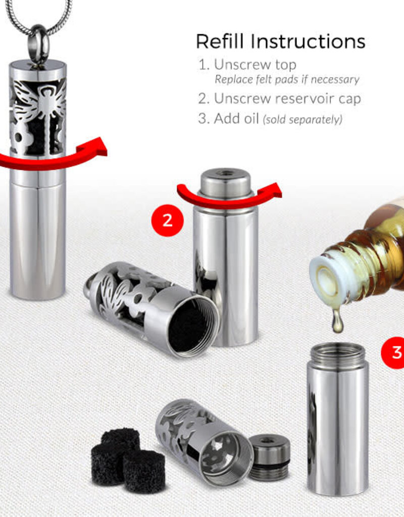 Aromatherapy Pendulum Locket – Hand of the Goddess - PHG