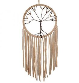 Tan Tree of Life Dream Catcher