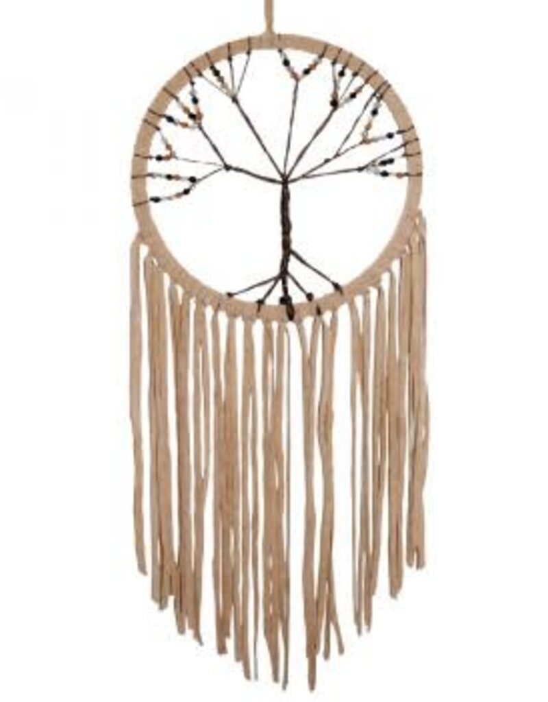 Tan Tree of Life Dream Catcher