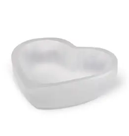 Selenite Heart Holder - SHTH11