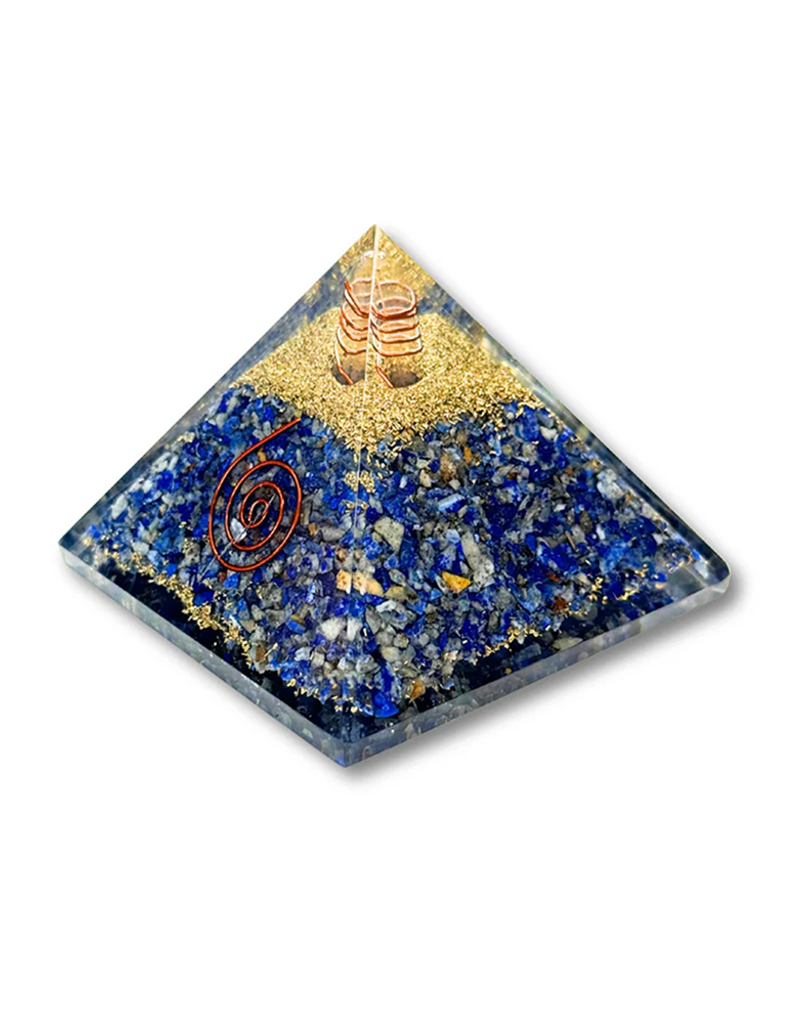 Orgonite Pyramid - Lapis Lazuli - OR-LL