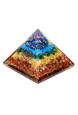Orgonite Pyramid - 7 Chakra - OR-SC