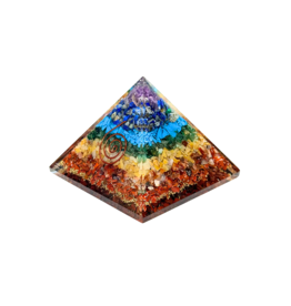 Orgonite Pyramid - 7 Chakra