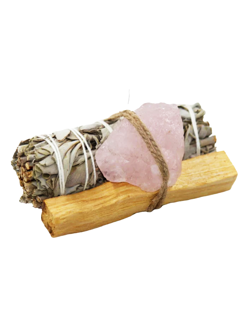 Sage - Rose Quartz Crystal - SB-RQ