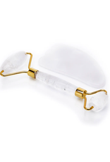 Roller & Gua Sha Set- Clear Quartz