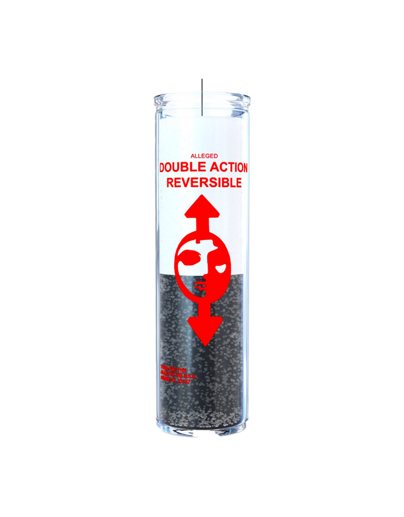7 Day Candle - Black and White Reversible