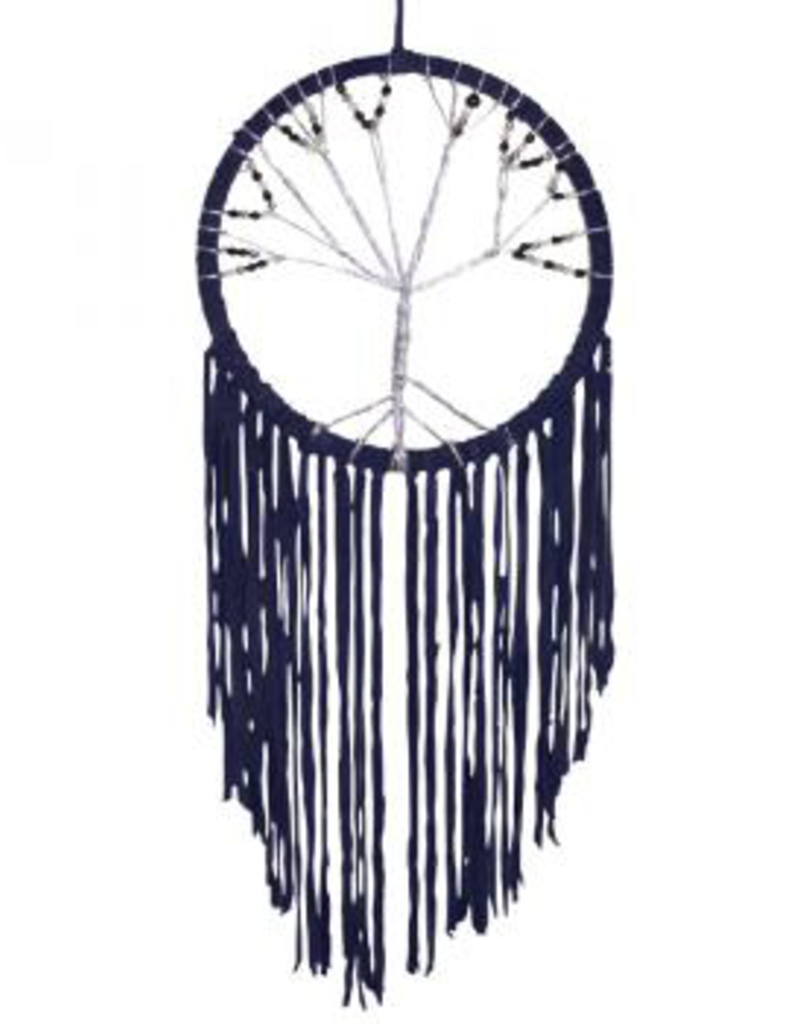 Blue Tree of Life Dream Catcher