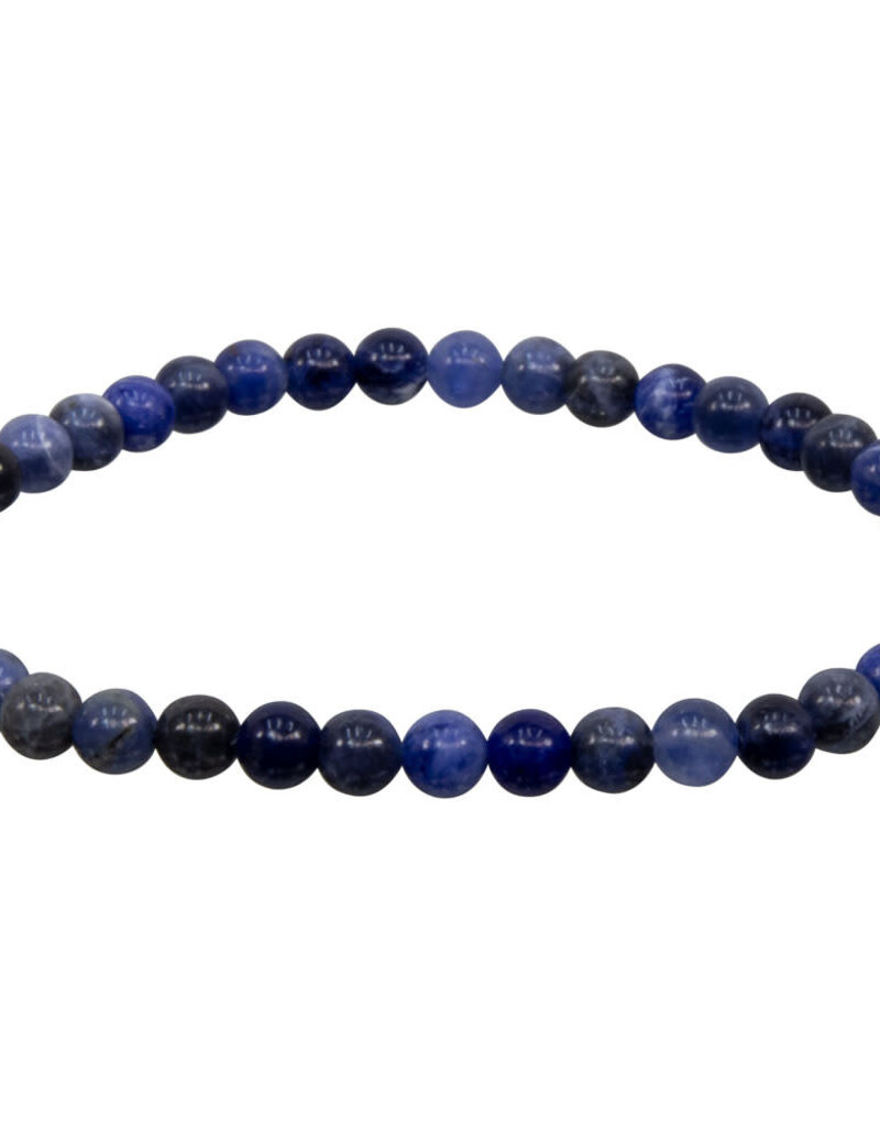 Bracelet - Sodalite - 4mm - 98339 (MM-BSDT)