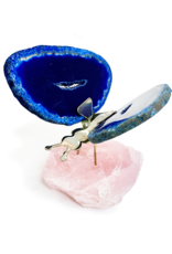 Blue Agate Butterfly - BUTBAGS
