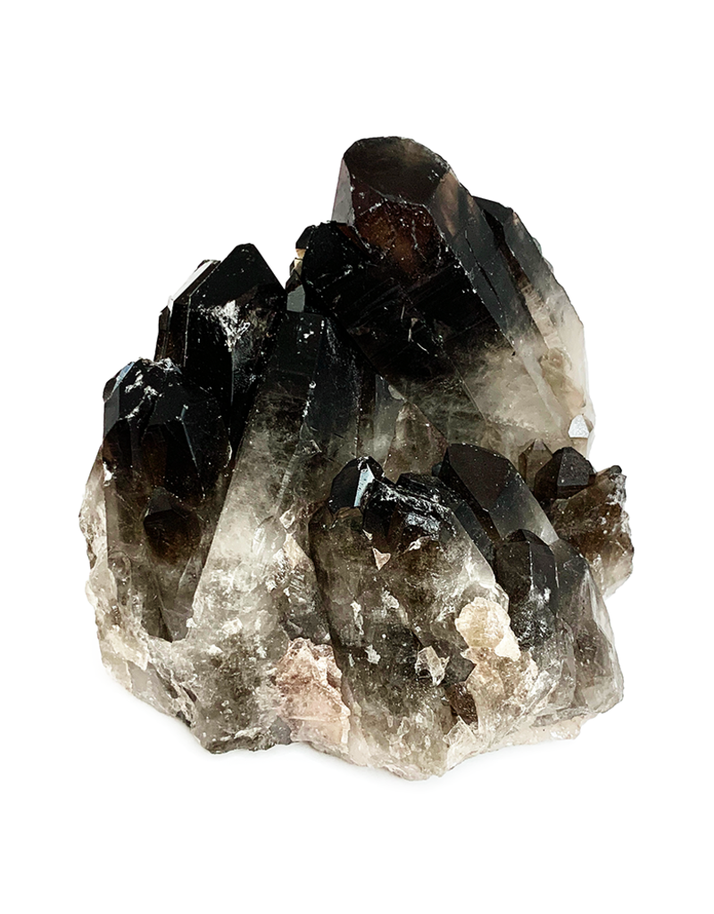 Smoky Quartz Cluster