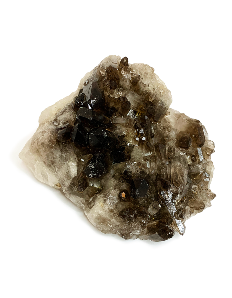 Smoky Quartz Cluster