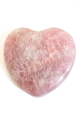 Rose Quartz Heart - HEARQZ3