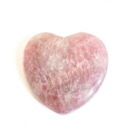 Rose Quartz Heart - HEARQZ3