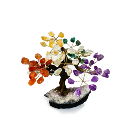 Bonsai  Tree- Chakra Stones XLG - TREECHA10
