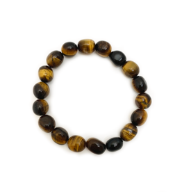 Bracelet- Gold Tigers Eye Free Form- B35GTE