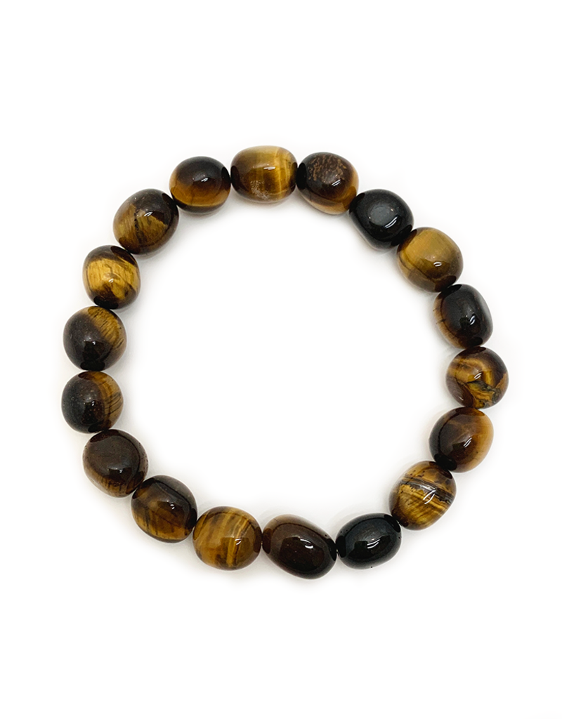 Bracelet- Gold Tigers Eye Free Form- B35GTE