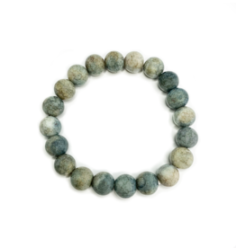 Bracelet - Blue Gray Jasper - 10mm