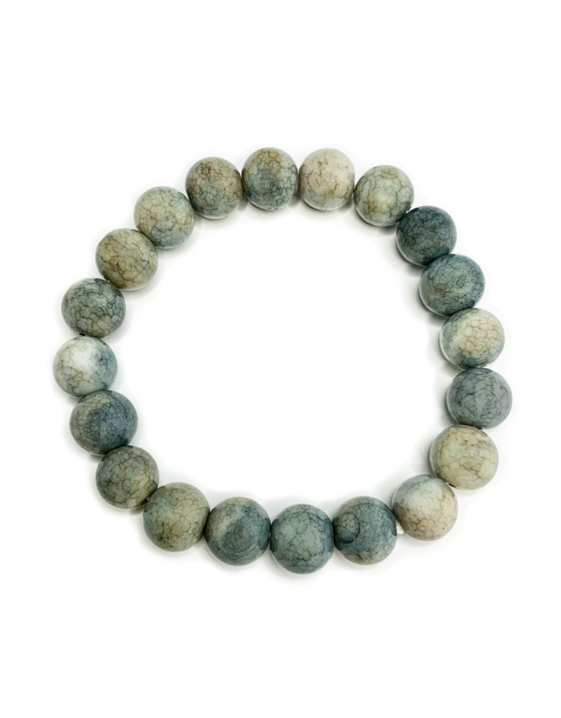 Bracelet - Blue Gray Jasper - 10mm