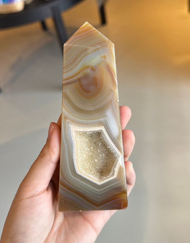 Agate Druze Obelisk
