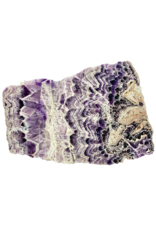Chevron Amethyst Slice - 12327