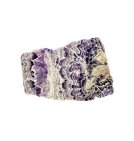 Chevron Amethyst Slice - 12327