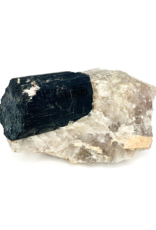 Black Tourmaline Log on Quartz (8lbs)