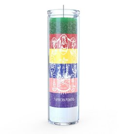 7 Day Candle - Seven African Powers