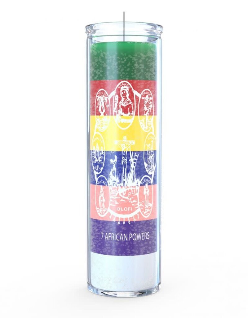 7 Day Candle - Seven African Powers