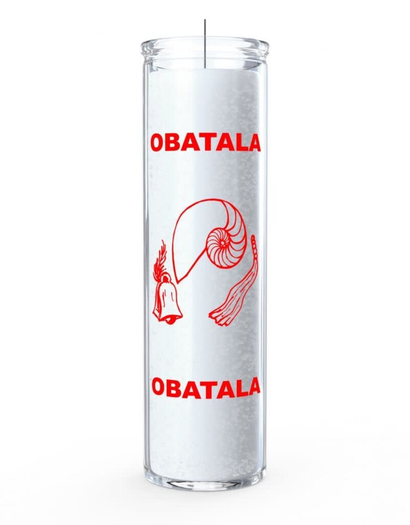 7 Day Candle - White Orisha Obatala