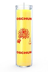 7 Day Candle - Orisha Oshun, Yellow - C8S-OROSHUN