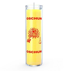 7 Day Candle - Orisha Oshun, Yellow - C8S-OROSHUN