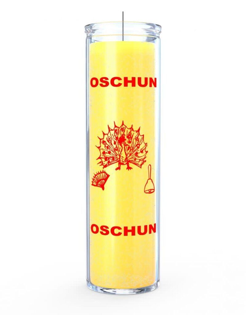 7 Day Candle - Orisha Oshun, Yellow - C8S-OROSHUN
