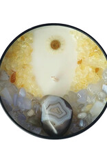 N&S - I Am Air - Botswana Agate, Blue Lace Agate, Citrine - 8 oz