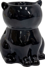 Ceramic Black Cat - Small Oil Burner - 08127