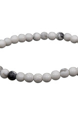 Bracelet - Howlite 4mm