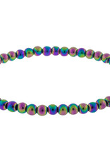 Rainbow Hematite Bracelet - 4mm
