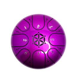 Tongue Drum- 12cm- Fuchsia